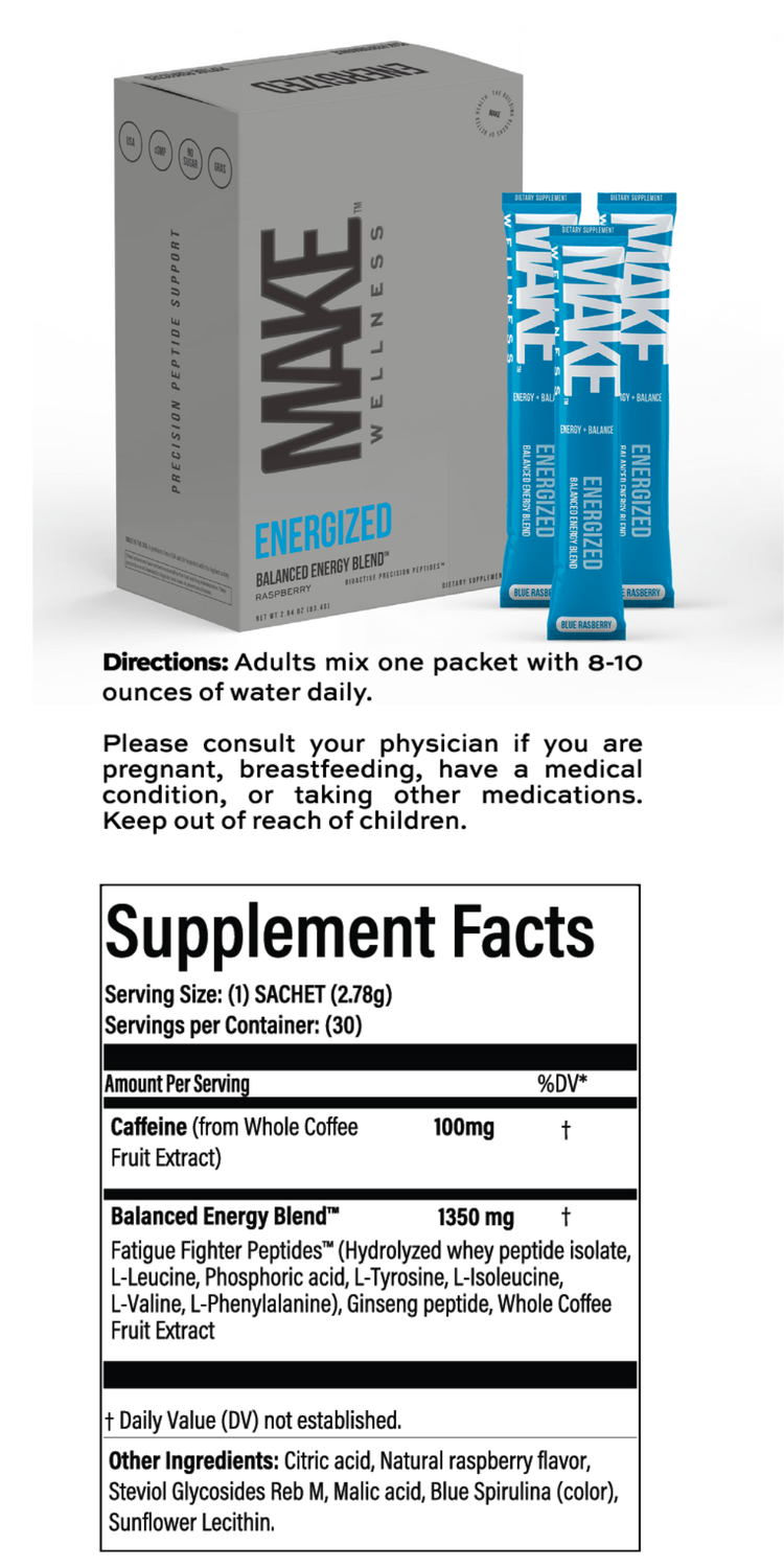 Energized Peptides by Make Wellness